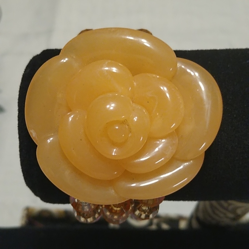 Beaded Flower Bracelet